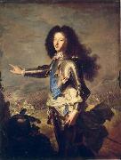 Hyacinthe Rigaud Portrait de Louis de France, duc de Bourgogne oil